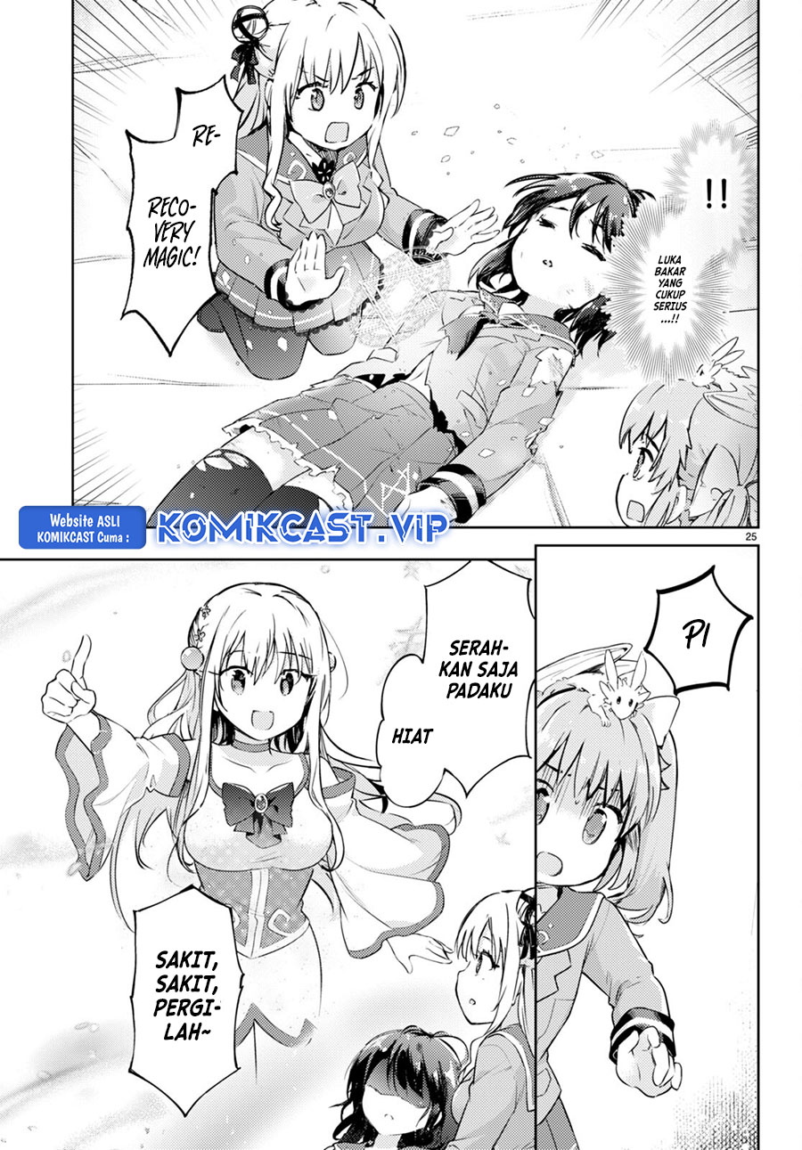 Kenshi wo Mezashite Nyuugaku shita no ni Mahou Tekisei 9999 nan desu kedo!? Chapter 66 Bahasa Indonesia